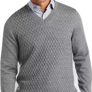Men's Joseph Abboud V-Neck Wool Blend Sweater